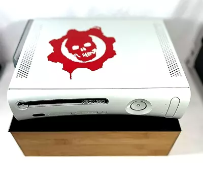 Microsoft XBOX 360 Console W/ GOW Sticker - For Parts/Repair: OPEN TRAY ERROR • $19.99