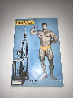 Vintage IronMan Jan 1983 Magazine - Mr. America - Rufus Howard #88A • $3.99