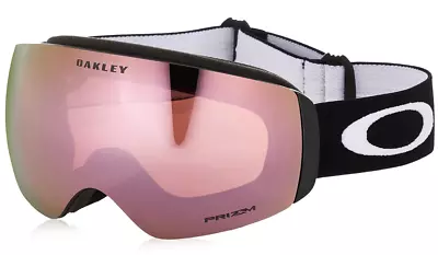 NEW Oakley Flight Deck M Snow Goggles-Matte Black-Rose Gold Lens+Prizm Lens • $209.99