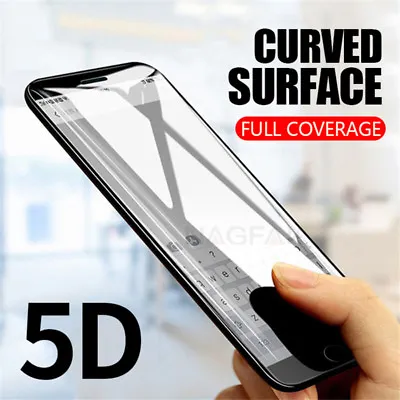 Apple IPhone XS Max XR X 5D Tempered Glass Screen Protector Real Full Coverage • $6.99