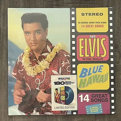 Elvis Presley - Blue Hawaii + 1 Bonus Track 180 Gram Colored Vinyl - Brand New • $27