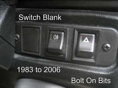 Trim Cover Dashboard Panel Switch Blank MG B MGB GT V8 Midget • £6.49