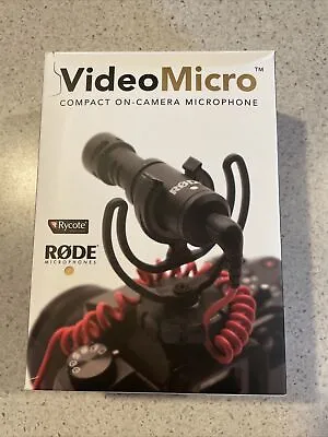 Rode VideoMicro Compact On-camera Video Microphone • $70