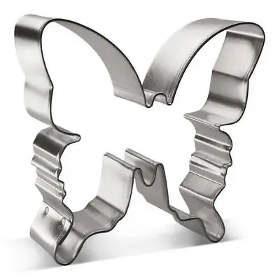 Butterfly Cookie Cutter 4.5'' Metal Spring Summer Cookie Cutter Bug Cookie • $2.66