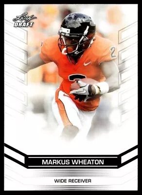 2013 Leaf Draft Markus Wheaton Rookie Oregon State Beavers #47 • $2.09