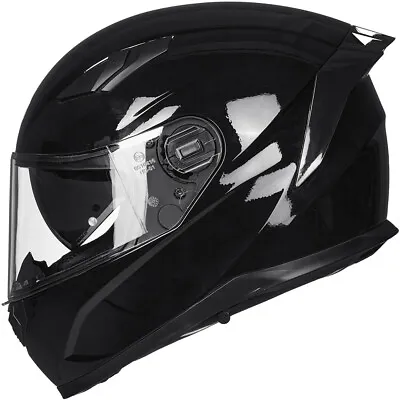 ILM Pre-Owned Motorcycle Full Face Snowmobile Helmet Pinlock Dual Visor DOT 129 • $40