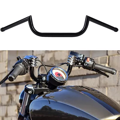 Custom 7/8  Motorcycle Handlebars Z Bar Drag Bars For Yamaha Suzuki Honda Harley • $42.25