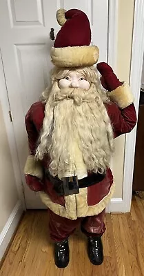 VTG 1940s 50s 70” Christmas Santa Department Mechanical Store Display Statue • $1999.95