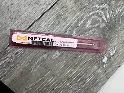 Metcal CVC-7CH0025P Soldering Cartridge Chisel 30° 2.5 Mm (0.1 In) Tip • $24.95