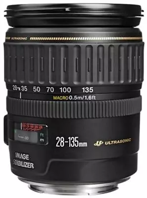 Canon EF 28-135mm F/3.5-5.6 IS USM Black Photography Lense Camera Lens • £324.99