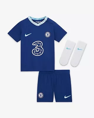 Chelsea F.C. 2022/23 Home Baby Football Kit 6-9months DJ7908-496 • £29.95