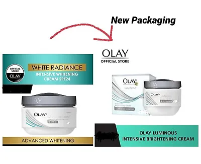 Olay Luminous Intensive Cream SPF19 50g Free Shipping World Wide • $40.69