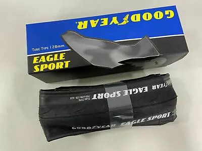 Goodyear Eagle Sport Tube Type Clincher 700x28 Road Bicycle Tire (1Tire) Black • $52.80