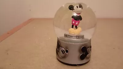  1995 Walt Disney Mickey Mouse March Musical SnowGlobe • $0.99