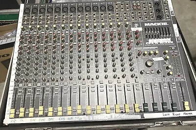 MACKIE CFX16 16-Channel Compact Integrated Live Sound Mixer W/ Hardshell Case • $349.95