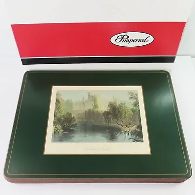 Vintage Pimpernel Set Of 6 Placemats Cork Back Irish Ireland Scenes England • $59.95