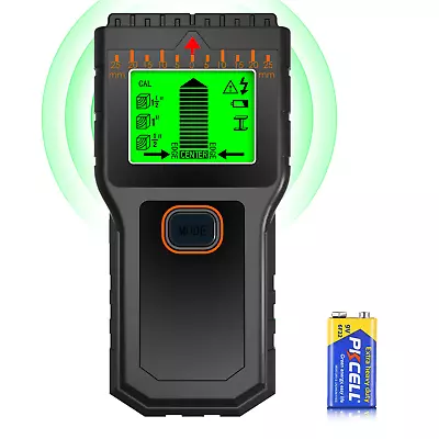 5 In 1 LCD Stud Finder Pipe Sensor Metal Wire Detector Wall Scanner Electric UK • £13.15
