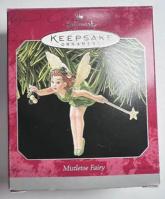 Hallmark Keepsake Christmas Ornament 1998 Mistletoe Fairy EUC • $14.99