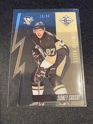 2012-13 Panini Limited Duals #ld-1b Sidney Crosby!! Silver #10/99!! • $26.99