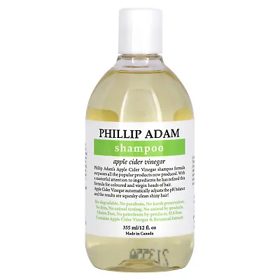 Shampoo Apple Cider Vinegar 12 Fl Oz (355 Ml) • $19.07