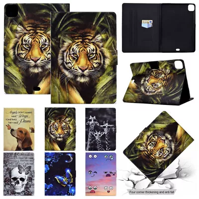 Pattern Leather Smart Case Cover For IPad 6789th 10.2 Air 5 10.9 Pro 11 9.7 Mini • £14.80