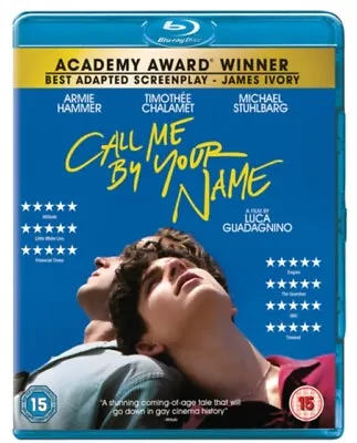 Call Me By Your Name Blu-Ray NEW • $23.45