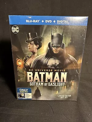 Batman: Gotham By Gaslight (Blu-ray) Limited Edition Gift Set DCU Animated • $15