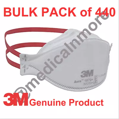 3M 1870+ Particulate Respirator And Surgical Mask *In Original 3M Box 440 Masks* • $106