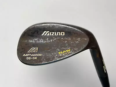 Mizuno MP Raw Black Ox 56* 14 True Temper Dynamic Gold Wedge Steel Mens RH • $24.88