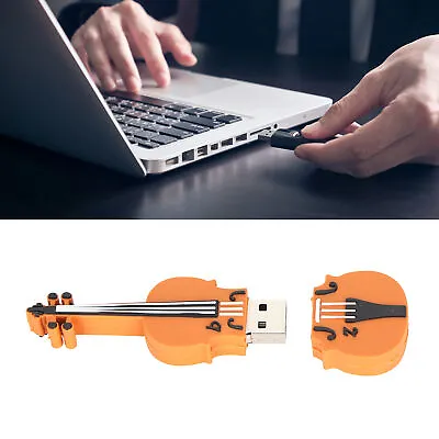 USB Flash Drive Cute Cartoon New Cool Violin Portable Storage Memory Stick F SD3 • $4.39