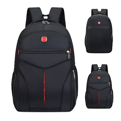 Large 18  Oxford Men Business Laptop Backpack Travel College Computer School Bag • $18