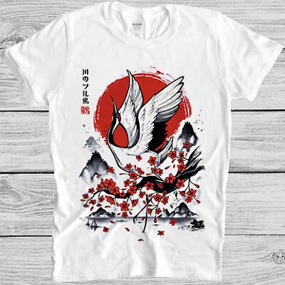 Japanese Swan Anime Manga Limited Edition Meme Unisex Gift Tee T Shirt M1051 • £6.35