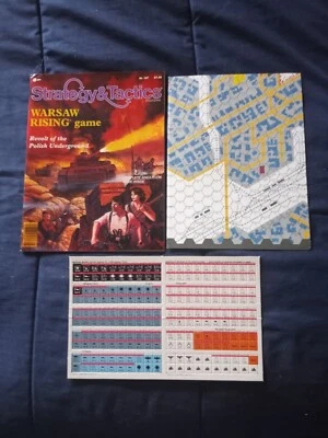 $12.99 • Buy Strategy & Tactics #107 Warsaw Rising Unpunched NICE