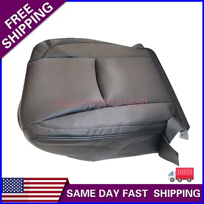 For 04-09 Lexus RX330 RX350 Driver Bottom Replacement Leather Seat Cover Black • $33.69