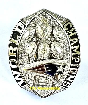 2018 New England Patriots Super Bowl Liii Champions Championship Ring & Bx Playr • $99999.99