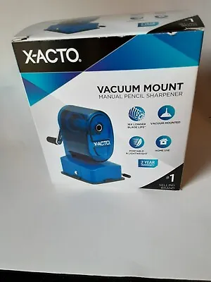 X-acto Manual Pencil Sharpener Blue • $9.95