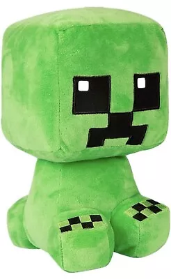 Minecraft Creeper Plush Toy Soft Stuffed Doll Cartoon Kids Gift UK 26cm • £6.99