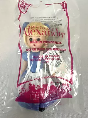 McDonald's 2010 Madame Alexander Alice In Wonderland #1 Happy Meal Sealed • $4.95