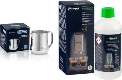 $68.10 • Buy De'Longhi DLSC060 Milk Frothing Jug, 12 Oz, Stainless Steel & | Ecodecalk | DLSC