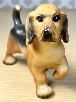 Vintage Hard Plastic Beagle Figurine • $12