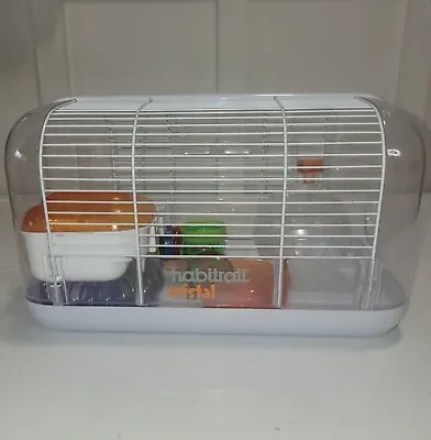 Habitrail Cristal Hamster Cage Small Animal Habitat With Hamster Ball Bowl ..  • $30