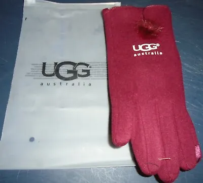 UGG Women's Computer/Phone Gloves - Maroon- One Size Fits All -  New • $10.99