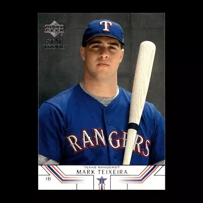 Mark Teixeira 2001 Upper Deck Texas Rangers #2 R326K 9 • $1.99