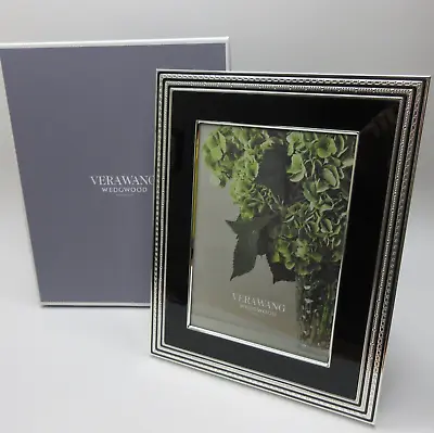 Wedgwood By Vera Wang  With Love Noir  8 X 10 Photo Frame Wedding Anniversary • $98.98