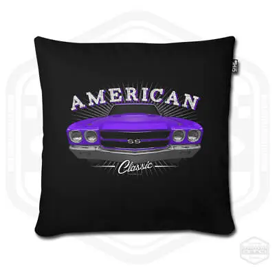 1970 Chevrolet Chevelle SS American Muscle Car 18x18 PIllow Cover • $19.99