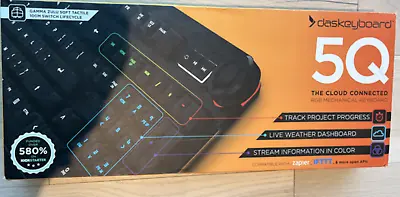 Das Keyboard 5Q- The Cloud Connected RGB Mechanical Keyboard • $110