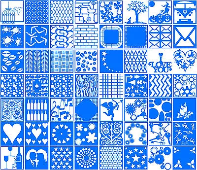 £3.99 • Buy Stencil Masks 8  X 8  (20cm X 20cm)