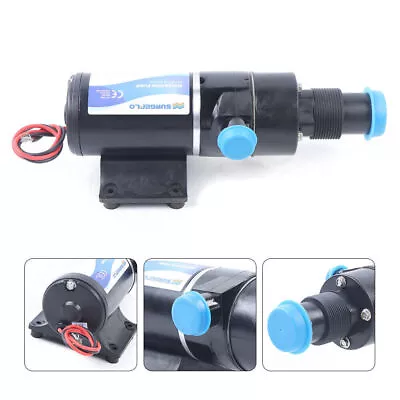 RV Waste Pump Quick Release RV Macerator Pump 12V For RV Marine Trailer Sewer • $47.94