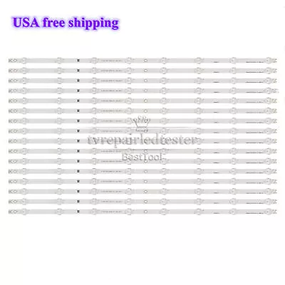 LED Strips For Vizio 65'' LB65018 V0-01 D65U-D2 D65-D2 E65X-C2 T650QVN05.0  • $42