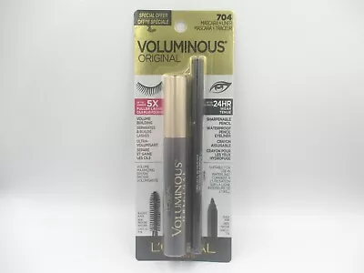 L'Oreal Paris .27oz Blackest Black Voluminous Original Washable Bold Eye Mascara • $10.95